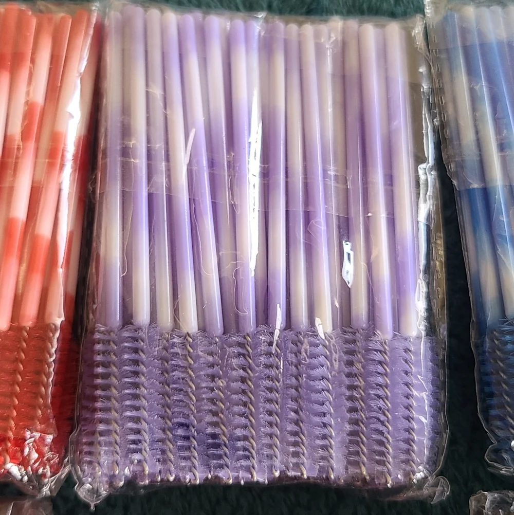 Colorful Disposable Mascara Wands